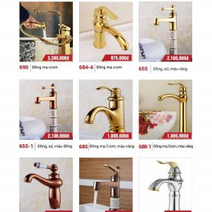 BỘ VÒI CHẬU LAVABO 02