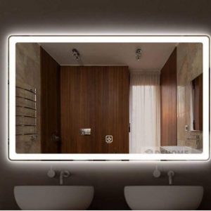 GƯƠNG LED PHUN CÁT CẢM ỨNG KHÔNG VIỀN L80B