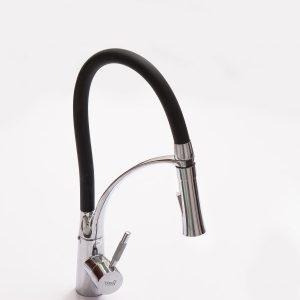 VÒI CHẬU RỬA BÁT SILICON ĐEN VC04D