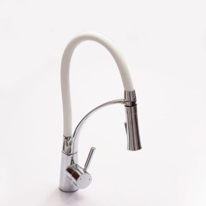 VÒI CHẬU RỬA BÁT SILICON TRẮNG VC04T